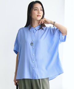 L size ONWARD(大きいサイズ) / エルサイズオンワード シャツ・ブラウス | 【カタログ掲載・定番人気・新色追加】リヨセルポプリン ブラウス