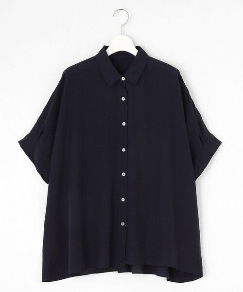 L size ONWARD(大きいサイズ) / エルサイズオンワード シャツ・ブラウス | 【接触冷感・UVケア・抗菌防臭・洗える】リヨセルポプリン ブラウス | 詳細26