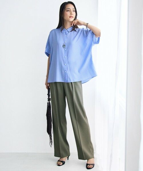 L size ONWARD(大きいサイズ) / エルサイズオンワード シャツ・ブラウス | 【カタログ掲載・定番人気・新色追加】リヨセルポプリン ブラウス | 詳細27