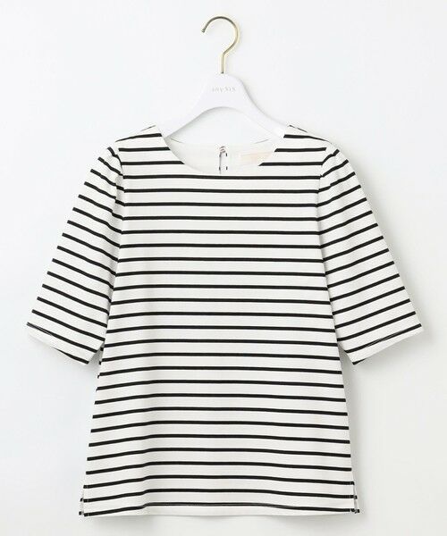 L size ONWARD(大きいサイズ) / エルサイズオンワード カットソー | 【UVカット・接触冷感・撥水・汗ジミ防止】プレーティングジャージー タックスリーブ カットソー | 詳細12