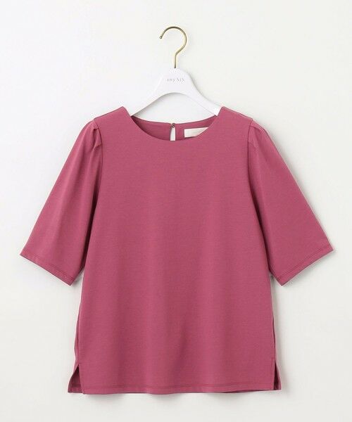 L size ONWARD(大きいサイズ) / エルサイズオンワード カットソー | 【UVカット・接触冷感・撥水・汗ジミ防止】プレーティングジャージー タックスリーブ カットソー | 詳細28