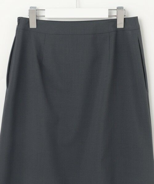 L size ONWARD(大きいサイズ) / エルサイズオンワード ミニ・ひざ丈スカート | 【セットアップ対応・洗える】DRYウーステッド スカート | 詳細10