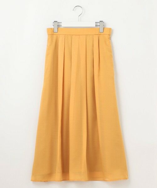 L size ONWARD(大きいサイズ) / エルサイズオンワード ミニ・ひざ丈スカート | 【洗える】ブライトスパンボイル スカート | 詳細5