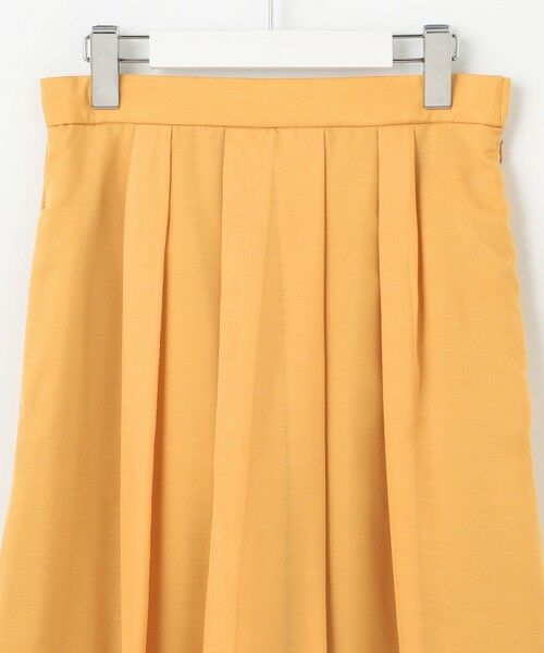 L size ONWARD(大きいサイズ) / エルサイズオンワード ミニ・ひざ丈スカート | 【洗える】ブライトスパンボイル スカート | 詳細7