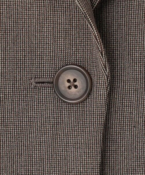 L size ONWARD(大きいサイズ) / エルサイズオンワード テーラードジャケット | T/Rアルガンシルク テーラード ジャケット | 詳細12