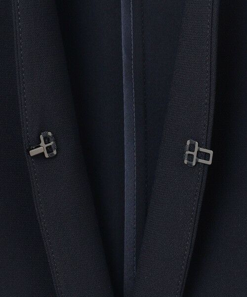 L size ONWARD(大きいサイズ) / エルサイズオンワード ノーカラージャケット | 【洗える/吸水速乾/UVカット/接触冷感】ストレッチジョーゼット ノーカラー ジャケット | 詳細19