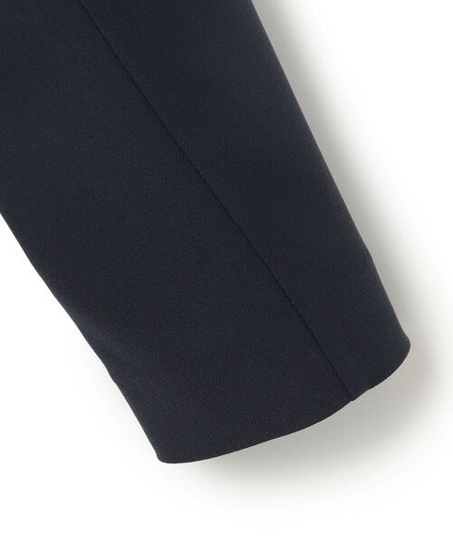 L size ONWARD(大きいサイズ) / エルサイズオンワード ノーカラージャケット | 【洗える/吸水速乾/UVカット/接触冷感】ストレッチジョーゼット ノーカラー ジャケット | 詳細23