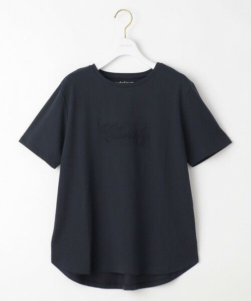 L size ONWARD(大きいサイズ) / エルサイズオンワード カットソー | エンボスロゴ Tシャツ | 詳細17