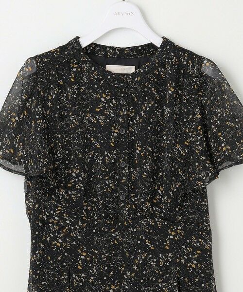 L size ONWARD(大きいサイズ) / エルサイズオンワード ロング・マキシ丈ワンピース | 【洗える】ミニフラワープリント ワンピース | 詳細18