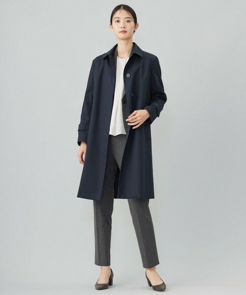 L size ONWARD(大きいサイズ) / エルサイズオンワード その他パンツ | T/Rアルガンシルク テーパード パンツ | 詳細26