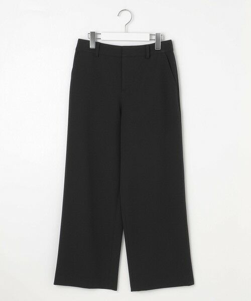 L size ONWARD(大きいサイズ) / エルサイズオンワード その他パンツ | 【WEB限定カラーあり】T/Rアルガンシルク ワイド パンツ | 詳細4