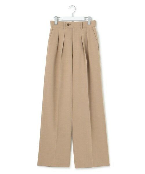 L size ONWARD(大きいサイズ) / エルサイズオンワード その他パンツ | 【CLASSY.11月号掲載/洗える】ドライ2WAYストレッチ ワイドパンツ | 詳細26