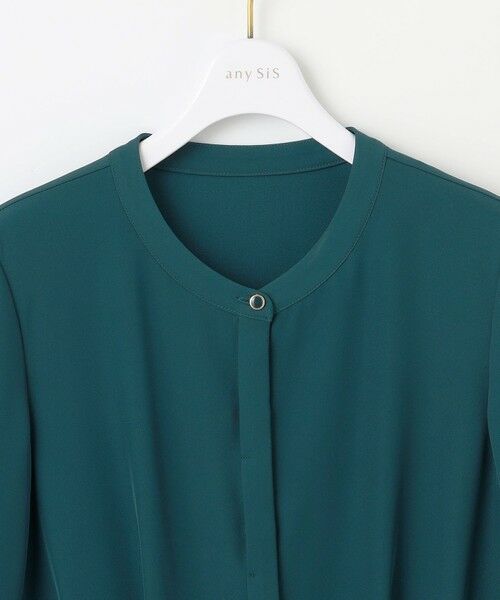 L size ONWARD(大きいサイズ) / エルサイズオンワード シャツ・ブラウス | 【接触冷感・UVカット・速乾】コンフォートビューティサテン ブラウス | 詳細6