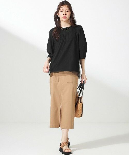ショー掲載品✨カネコイサオ ドットチュール ピコフリル セットアップレイヤード TOROPICAL HALFFLAP SHOULDER【OG-014 】 | Filer