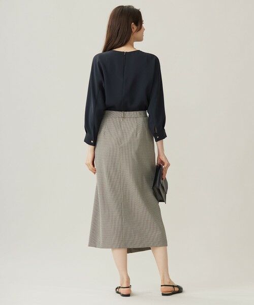 L size ONWARD(大きいサイズ) / エルサイズオンワード シャツ・ブラウス | 【17号サイズまで展開・カタログ掲載・セットアップ対応】トリアセダブルクロス ブラウス | 詳細19