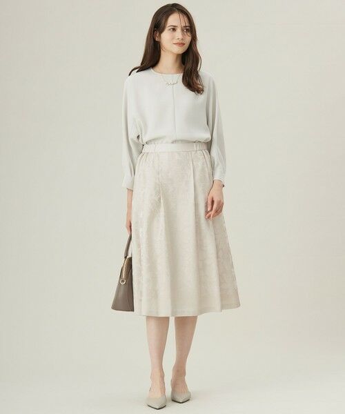 L size ONWARD(大きいサイズ) / エルサイズオンワード シャツ・ブラウス | 【17号サイズまで展開・カタログ掲載・セットアップ対応】トリアセダブルクロス ブラウス | 詳細21