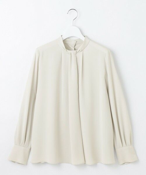 L size ONWARD(大きいサイズ) / エルサイズオンワード シャツ・ブラウス | 【17号サイズまで展開人気素材・人気素材・新色追加・カタログ掲載・セットアップ対応】ライトサテン ブラウス | 詳細24