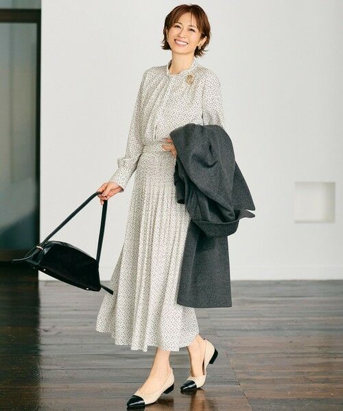 L size ONWARD(大きいサイズ) / エルサイズオンワード シャツ・ブラウス | 【17号サイズまで展開・カタログ掲載・セットアップ対応】ライトサテン ブラウス | 詳細26