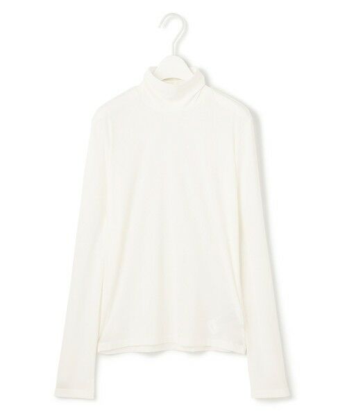 L size ONWARD(大きいサイズ) / エルサイズオンワード カットソー | 【洗える】 パウダリーチュール ハイネックトップス | 詳細8