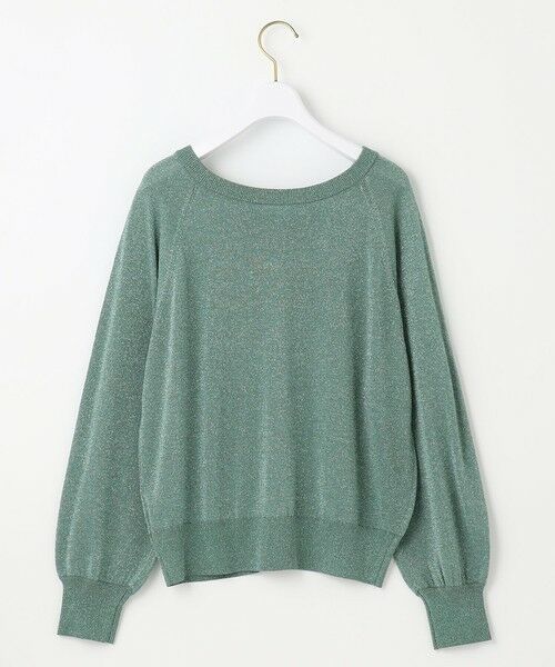 L size ONWARD(大きいサイズ) / エルサイズオンワード カーディガン・ボレロ | 【洗える】ラメ カーディガン | 詳細10