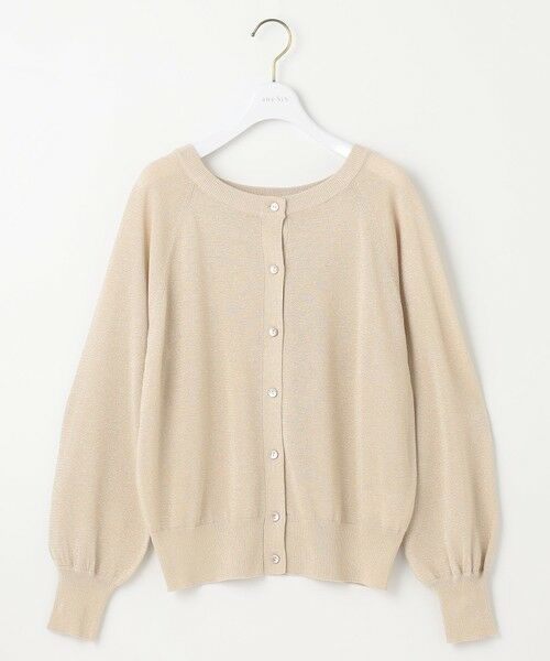 L size ONWARD(大きいサイズ) / エルサイズオンワード カーディガン・ボレロ | 【洗える】ラメ カーディガン | 詳細18