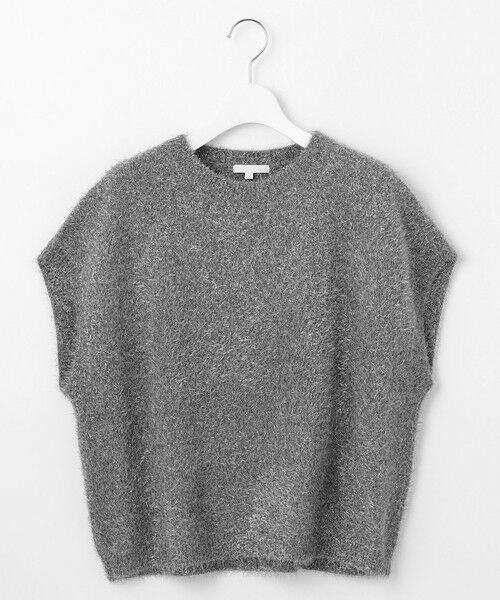 L size ONWARD(大きいサイズ) / エルサイズオンワード ベスト | 【洗える】フェザーラメ ベスト | 詳細11