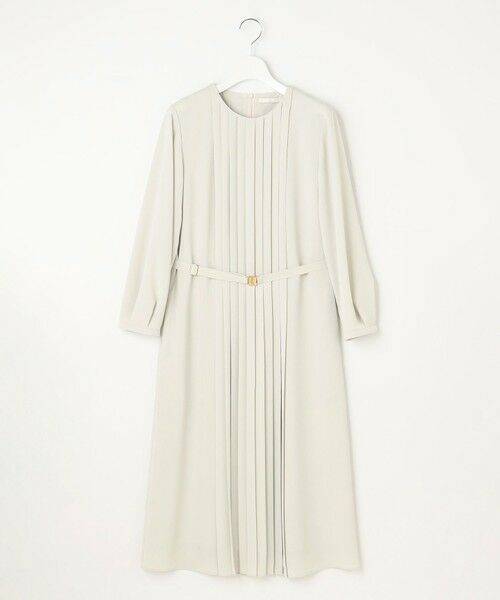 L size ONWARD(大きいサイズ) / エルサイズオンワード ロング・マキシ丈ワンピース | 【19号サイズまで展開】ライトサテン ワンピース | 詳細22