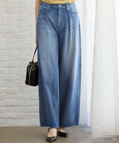 【SLOW/一部店舗限定】BAGGIE DENIM ワイドレッグ パンツ