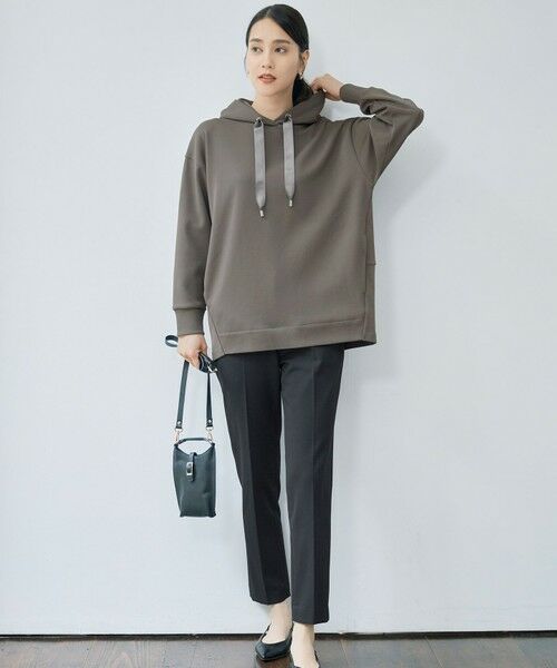 L size ONWARD(大きいサイズ) / エルサイズオンワード その他パンツ | 【WEB限定カラーあり・撥水加工・洗える】TRギャバテーパード パンツ | 詳細16