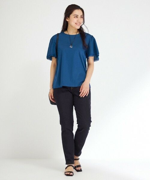 L size ONWARD(大きいサイズ) / エルサイズオンワード デニムパンツ | 【Lサイズ限定】23区DENIM ストレッチフィット スキニーパンツ | 詳細13