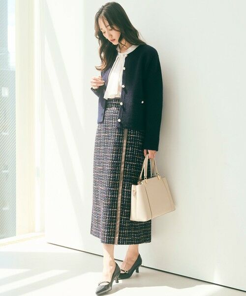 L size ONWARD(大きいサイズ) / エルサイズオンワード シャツ・ブラウス | 【洗える】4WAYボウタイ ブラウス | 詳細4