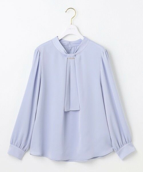 L size ONWARD(大きいサイズ) / エルサイズオンワード シャツ・ブラウス | 【洗える】4WAYボウタイ ブラウス | 詳細18