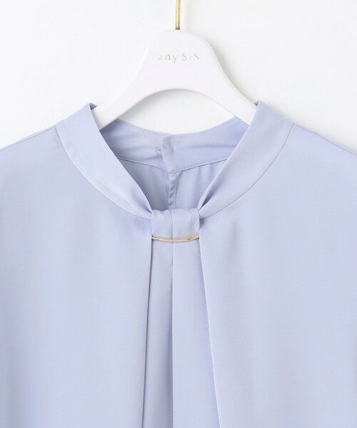 L size ONWARD(大きいサイズ) / エルサイズオンワード シャツ・ブラウス | 【洗える】4WAYボウタイ ブラウス | 詳細21