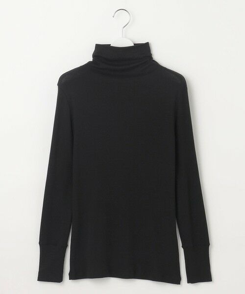 L size ONWARD(大きいサイズ) / エルサイズオンワード カットソー | 【洗える】ベアテレコボトルネック カットソー | 詳細18