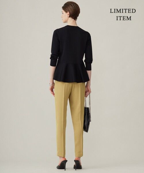 L size ONWARD(大きいサイズ) / エルサイズオンワード ニット・セーター | 【WEB限定・洗える】シンセティックヤーンスムース ペプラムニット | 詳細15