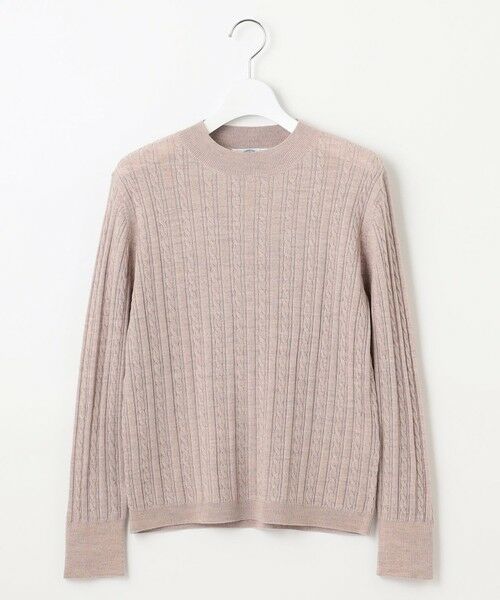 L size ONWARD(大きいサイズ) / エルサイズオンワード ニット・セーター | 【洗える】KNIT BASIC クルーネック ニット | 詳細10