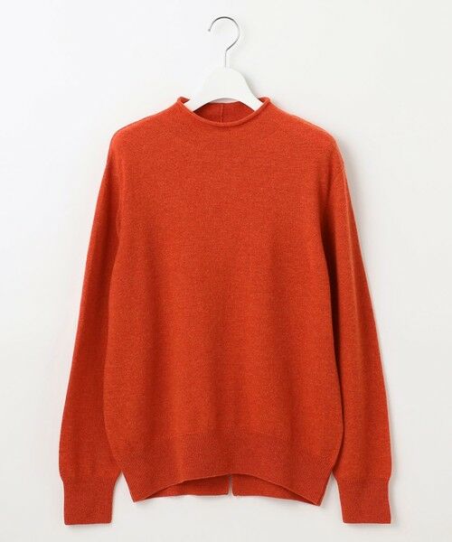 L size ONWARD(大きいサイズ) / エルサイズオンワード ニット・セーター | 【洗える】CASHMERE BLEND スタンドカラー ニット | 詳細6