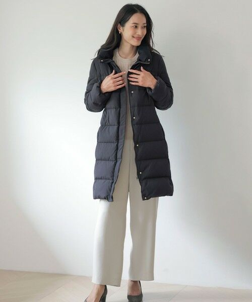 L size ONWARD(大きいサイズ) / エルサイズオンワード ニット・セーター | 【洗える】WOOL BLEND AIR クルーネック ニット | 詳細9