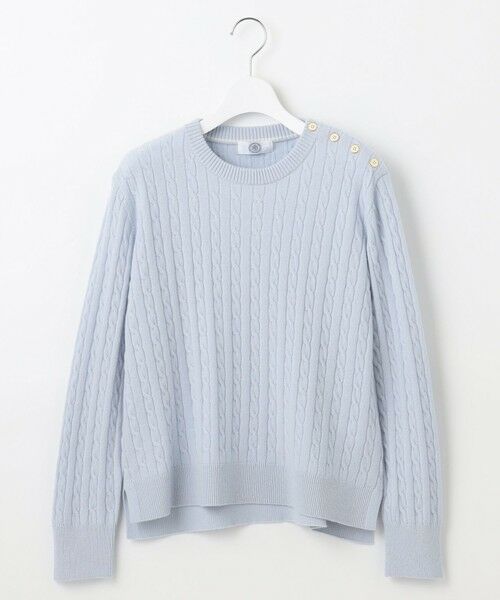 L size ONWARD(大きいサイズ) / エルサイズオンワード ニット・セーター | 【洗える】WOOL BLEND AIR クルーネック ニット | 詳細23