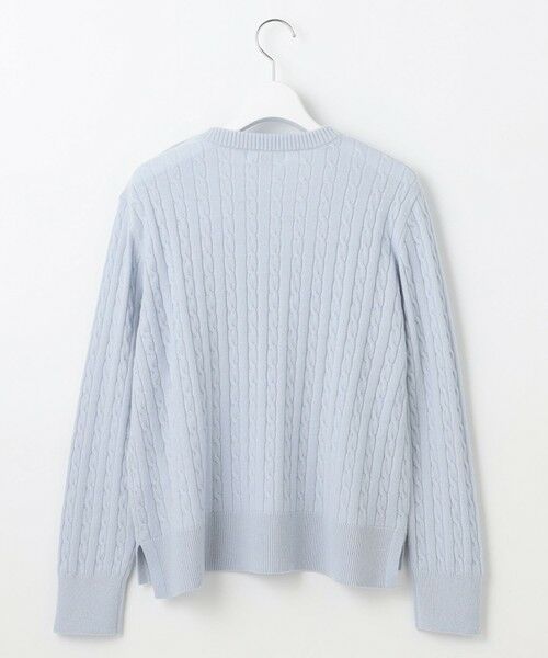 L size ONWARD(大きいサイズ) / エルサイズオンワード ニット・セーター | 【洗える】WOOL BLEND AIR クルーネック ニット | 詳細26