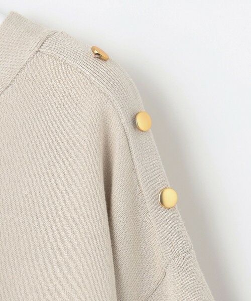 L size ONWARD(大きいサイズ) / エルサイズオンワード ニット・セーター | 【洗える】パネルボーダー ニット | 詳細6