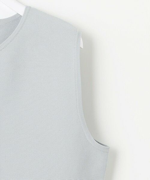 L size ONWARD(大きいサイズ) / エルサイズオンワード ニット・セーター | 【洗える】ペプラムニット ジレ | 詳細6