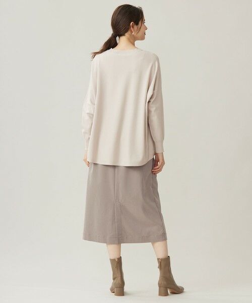 L size ONWARD(大きいサイズ) / エルサイズオンワード ニット・セーター | 【WEB限定カラーあり】レーヨンストレッチ ニットT | 詳細2