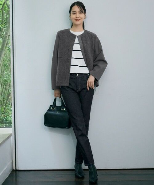 L size ONWARD(大きいサイズ) / エルサイズオンワード ニット・セーター | 【WEB限定カラーあり】レーヨンストレッチ ニットT | 詳細27