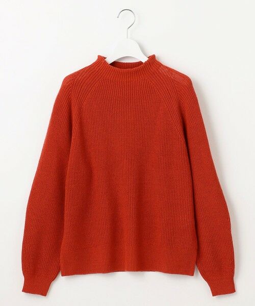 L size ONWARD(大きいサイズ) / エルサイズオンワード ニット・セーター | 【洗える】コットンウールミドルゲージプルオーバー ニット | 詳細13