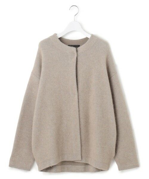 L size ONWARD(大きいサイズ) / エルサイズオンワード カーディガン・ボレロ | 【CLASSY.11月号掲載/洗える】ラクーンブレンドダブルフェイス ニットカーディガン | 詳細9