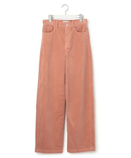 L size ONWARD(大きいサイズ) / エルサイズオンワード その他パンツ | 【洗える】23区DENIM ベルベットストレッチ ワイドパンツ | 詳細13