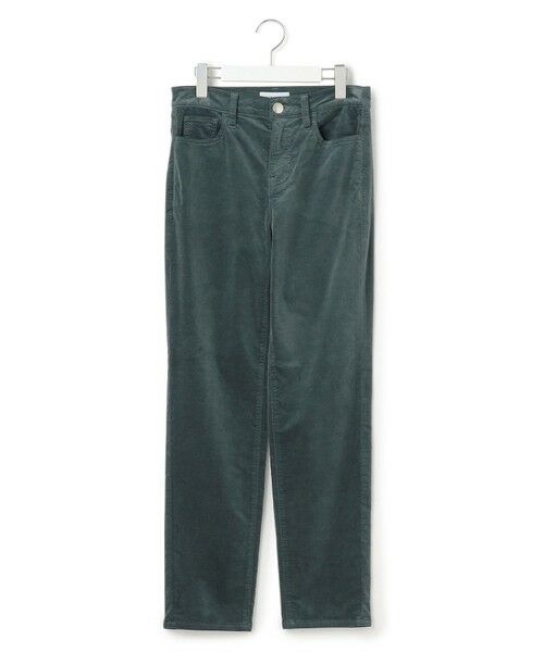 L size ONWARD(大きいサイズ) / エルサイズオンワード その他パンツ | 【洗える】23区DENIM ベルベットストレッチ ボーイズ テーパードパンツ | 詳細14