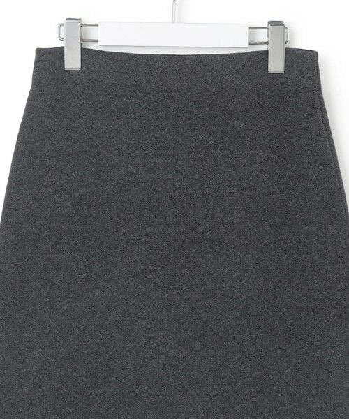 L size ONWARD(大きいサイズ) / エルサイズオンワード ミニ・ひざ丈スカート | 【洗える】カシミヤブレンド Iライン ニットスカート | 詳細17