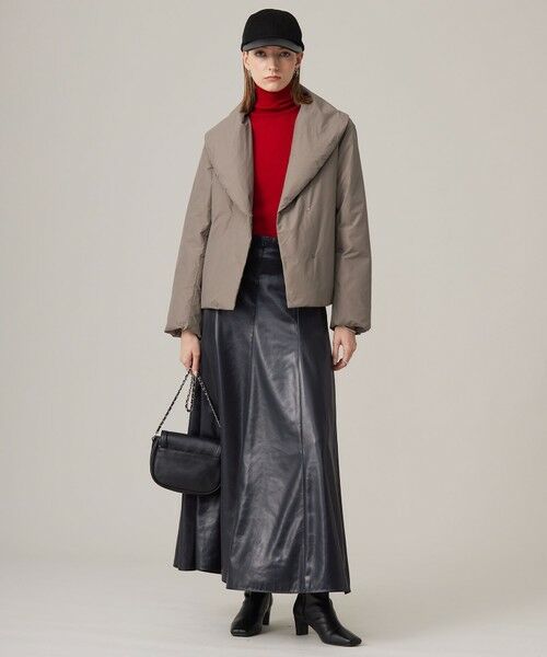 L size ONWARD(大きいサイズ) / エルサイズオンワード ダウンジャケット・ベスト | 【CLASSY.1月号掲載】ADSダウン ショートコート | 詳細13